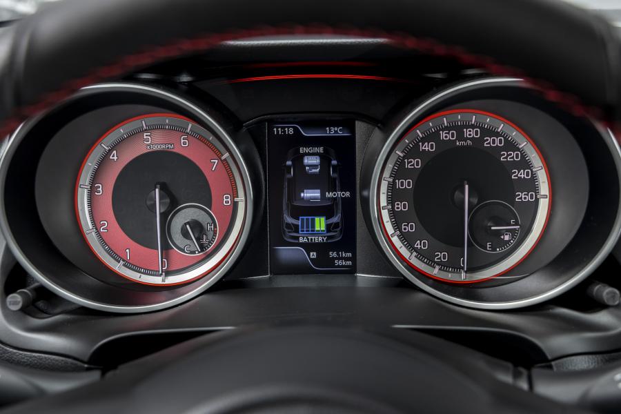 Панель приборов Suzuki Swift Sport Hybrid 2020 года  (WW) (фото 16 из 40)